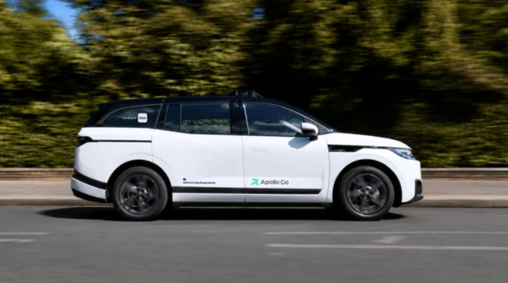 Baidu's Apollo Go Robotaxis Begin Trials in London in Collaboration with FREENOW